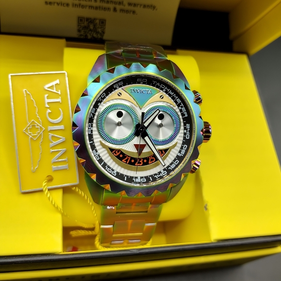 New Invicta Specialty Chronograph Iridescent WATCH. WATCH ONLY - Picture 10 of 13